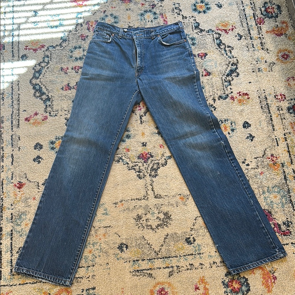 Rare 70s Polo Western Denim Made In Usa